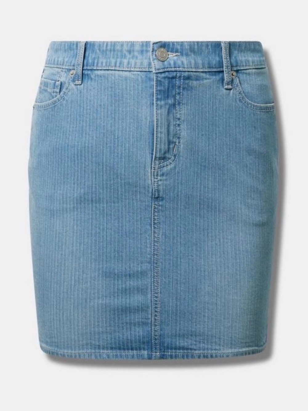 Torrid Denim Mini Skirt - Size 14 - NWT! - Picture 5 of 10